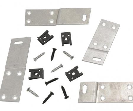 68-76 Forward Shifter Console Repair Kit - Fix Mounting Tabs On Shift Console