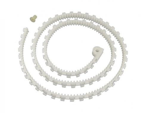 84-86 Power Window Regulator Ribbon - Replacement Flex Rack