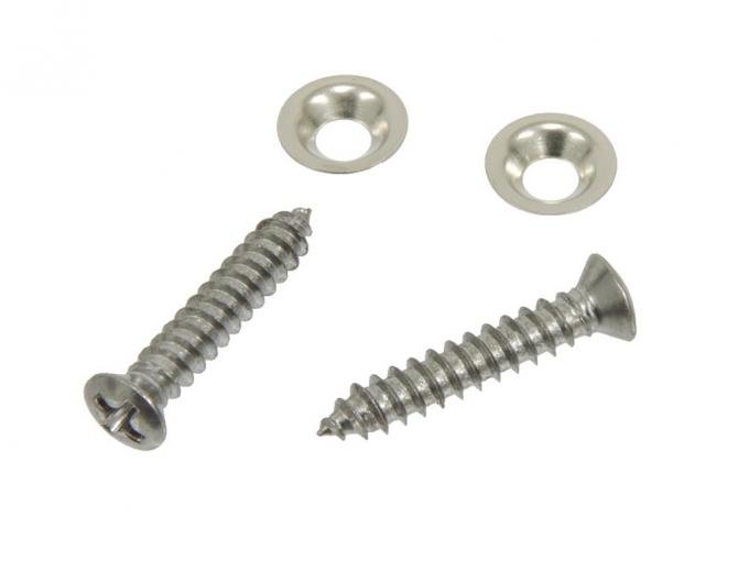 1968-1982 Kick Panel Screws 2 Pieces
