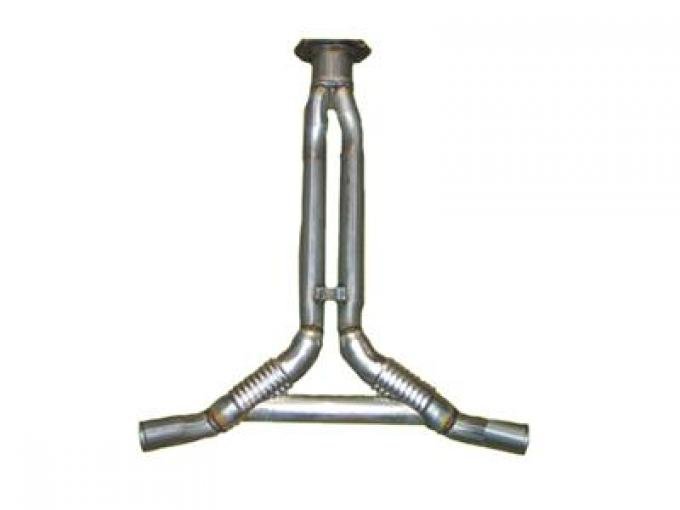 84-85 Exhaust Pipe - Rear Y-pipe With Crossover Tube
