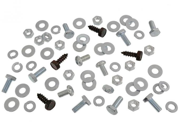 61-62 Splash Shield Mount Kit - 56 Pieces