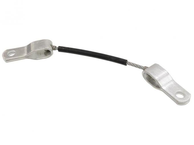 65-69 Center Seat Belt Bracket Cable to Frame