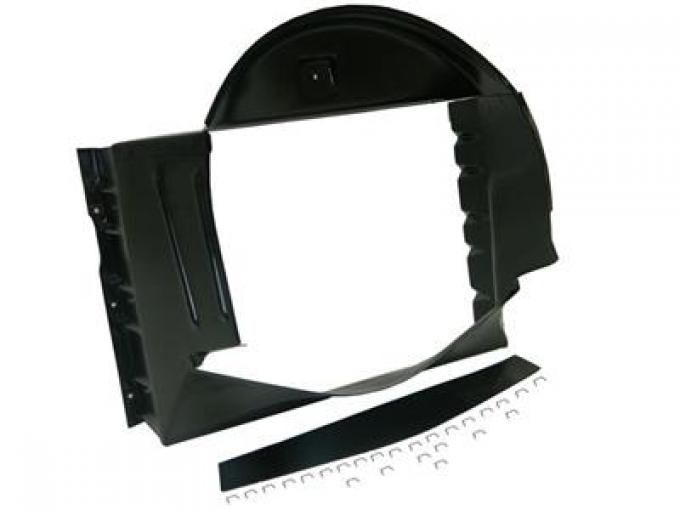 63-65 Fan Shroud - 327 Metal With Lower Seal