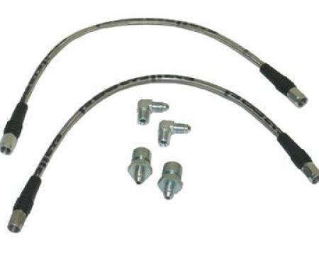 63-82 Flex Brake Line - Wilwood Front - For Use With Direct Fit Calipers