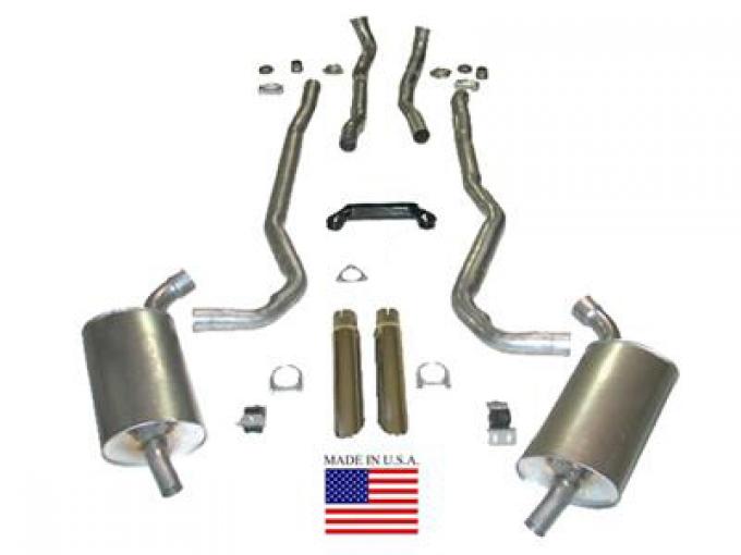 1968 Deluxe Exhaust System 427 Automatic 2 1/2"