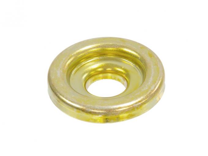 59-62 Hood Lock / Latch Pin Spring Retainer - Male - 1959 Late ( Gold Color )