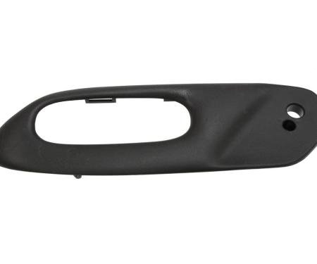 97-04 Black Side Seat Adjuster Switch Bezel / Panel - Passengers Side Outer