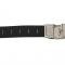 Nexbelt C5 Corvette Pewter Buckle Black Canvas Belt