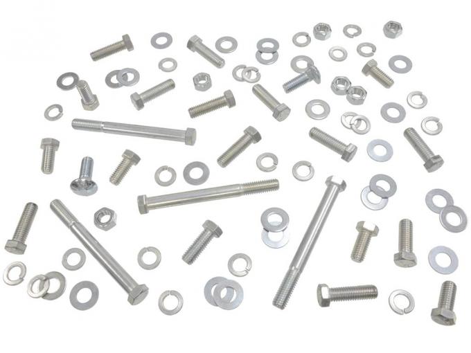61-62 Rear Bumper Mount Bolts Replacement Kit 77 Pieces