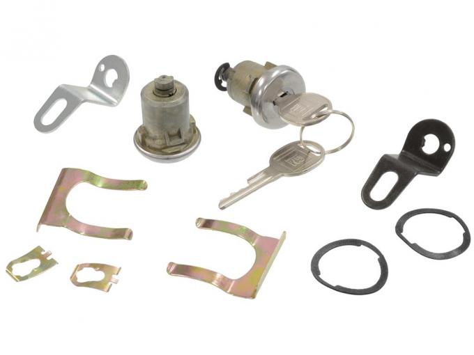 78-80 Door Lock - With Pawls And Keys With Left Door Lock Alarm