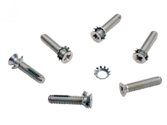 Redline Restomotive® 1963-1967 Chevrolet Corvette Door Striker Screws