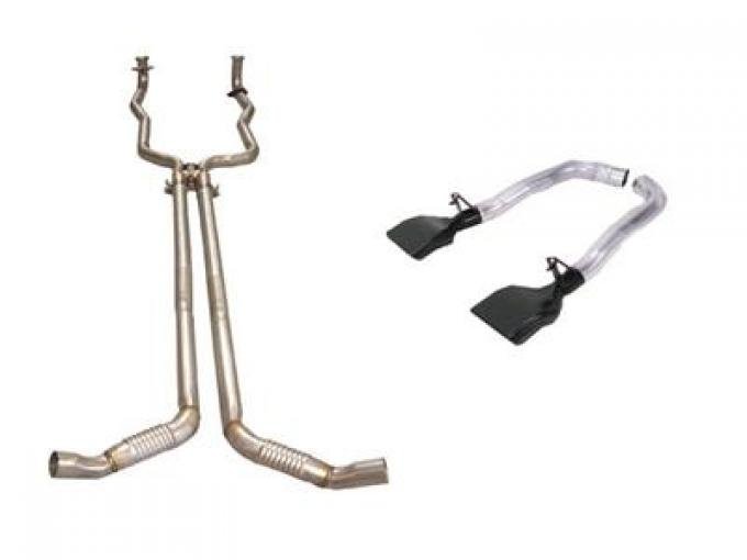 1984-1991 Dual Exhaust With LT1/LT4 Tip Muffler Eliminators