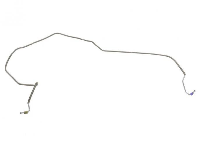 74-82 Brake Line - Front Cross Over With Spiral Armor