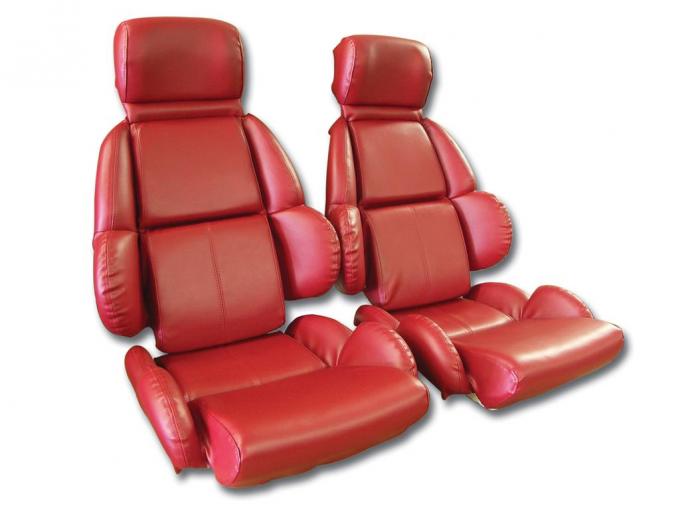 89-92 Seat Cover Mounted Standard Leather-Look