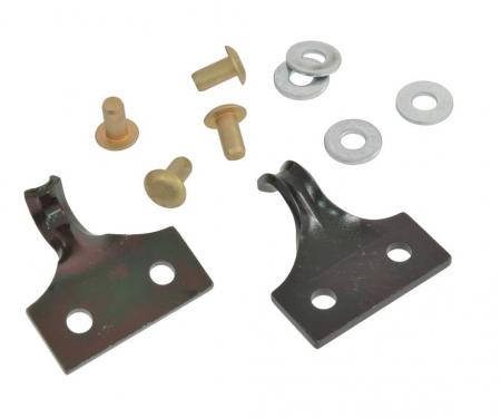 63-82 Jack Hold Down Spring Mount Brackets with Rivets