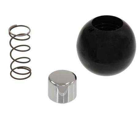 65-82 Stock Automatic Black Shifter Knob Button And Spring Set