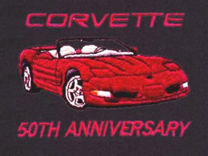 03 T-Shirt - Black With 50th Anniversary Convertible
