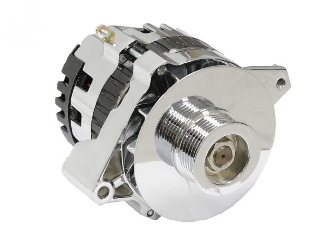 86-91 Chrome Alternator - 140 Amp