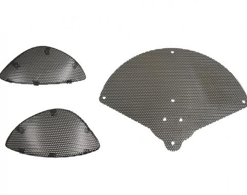 53-57 Radio Speaker Grille Set - 3 Pieces