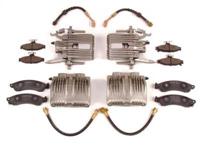 88-92 Brake Overhaul Set Complete With Heavy Duty Brakes