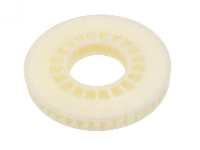 68-80 AIR / Smog Pump Fan - Opaque White Plastic