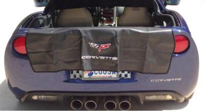 Rear Bumper Bib / Apron - Embroidered C6 Emblem