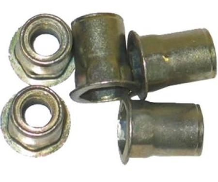 97-13 Front Bumper Skid Plate / Radiator Support Nuts - Set Of 5
