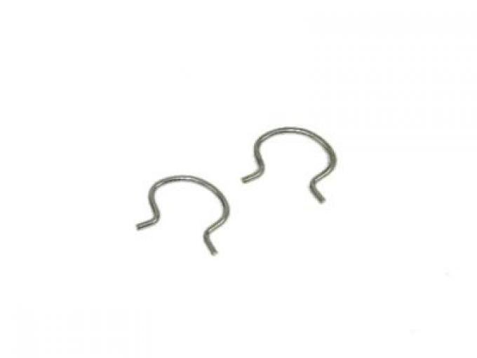 Redline Restomotive® 1956-1982 Chevrolet Corvette (56-62 Door Lock Knob / 79-82 Sunvisor Pin Cast Elbow) Clips