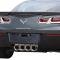 2014-2019 Tail Light Trim Bezels Polished Stainless Steel w/Etched C7 Logo