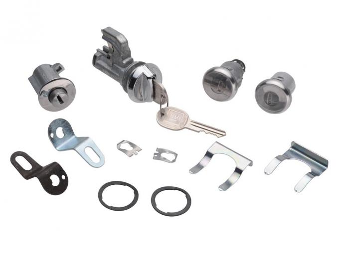 7880 Lock Set With Keys Corvette Depot