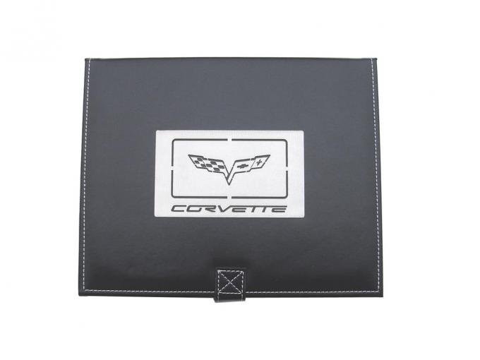 Valet / Jewelry Box With Corvette Script And Flag Logo