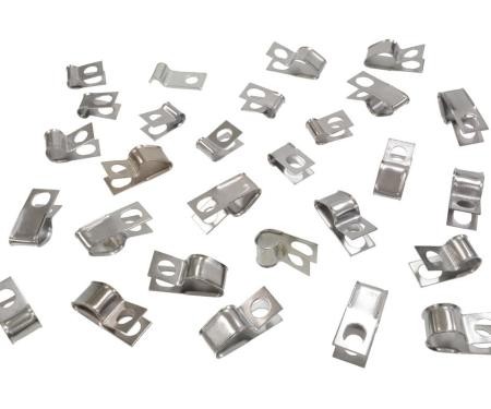74-82 Brake And Fuel Line Clip Set - 28 Pieces
