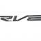 14-19 Emblem - Chrome Rear Bumper Corvette Script - Stock