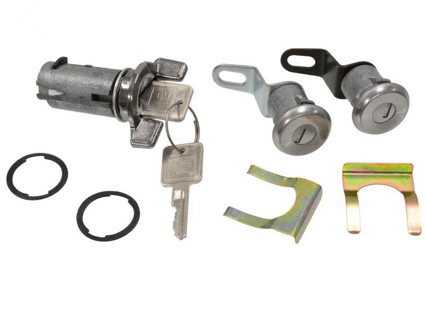 69-77 Ignition And Door Lock With Keys (Set of 3) - Correct | Corvette ...