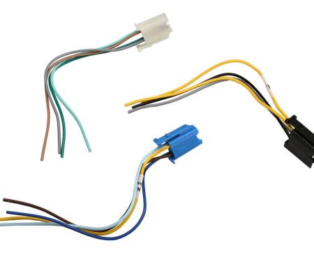 78-82 Radio Harness Pig Tail Kit - 3 Plugs With Wire
