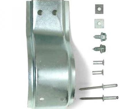 69 Side Exhaust Shield Front Bracket - Right