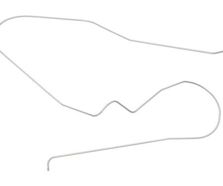 69-74 Fuel Tank Vent Return Line - Steel - Right Hand Side