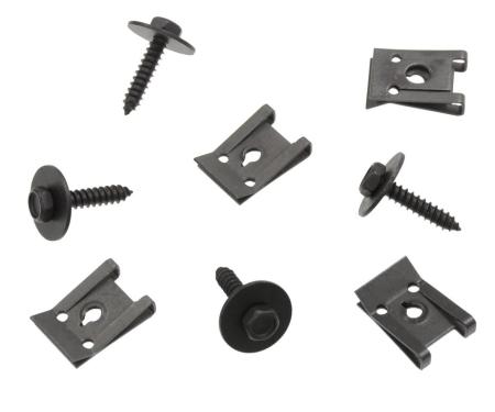 78-82 Front Air Cleaner Duct Mounting Screws With Nuts
