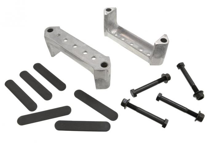 88-96 Front Spring Retainers with Bolts - Aluminum