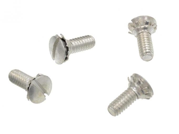 63-67 Headlight Motor Bracket Foot Screws 4 Pieces