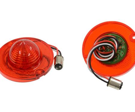 56-57 Red LED Tail Lights - Set Of 2