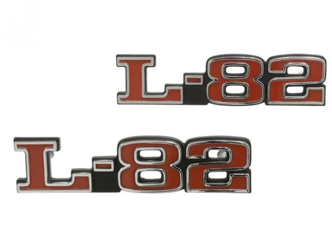 73-79 L82 Hood Emblems - Pair
