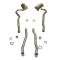 1969-1972 Exhaust System 350 Automatic 2"