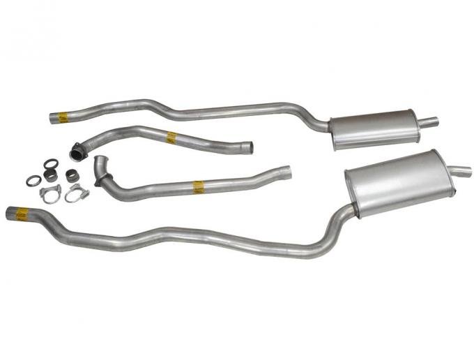 63 Exhaust System - With 2 1/2" Off Road / N11 Mufflers