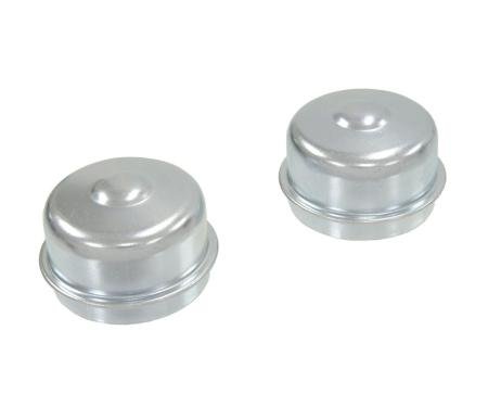 63-68 Front Wheel Bearing Dust / Grease Cap - With Dimple Correct ( Set Of 2 )
