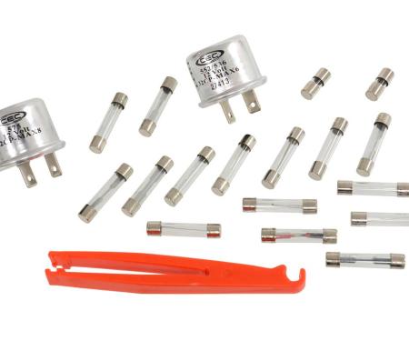 75-77 Fuse Flasher Kit - 22 Pieces