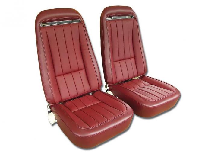 75 Mounted Vinyl Seat Covers on New Frames Without Shoulder Harness
