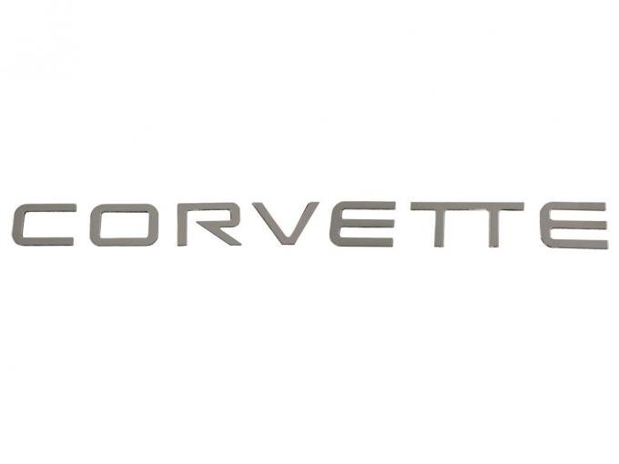 91-96 Rear Bumper Letters / Emblem - Polished Stainless Steel