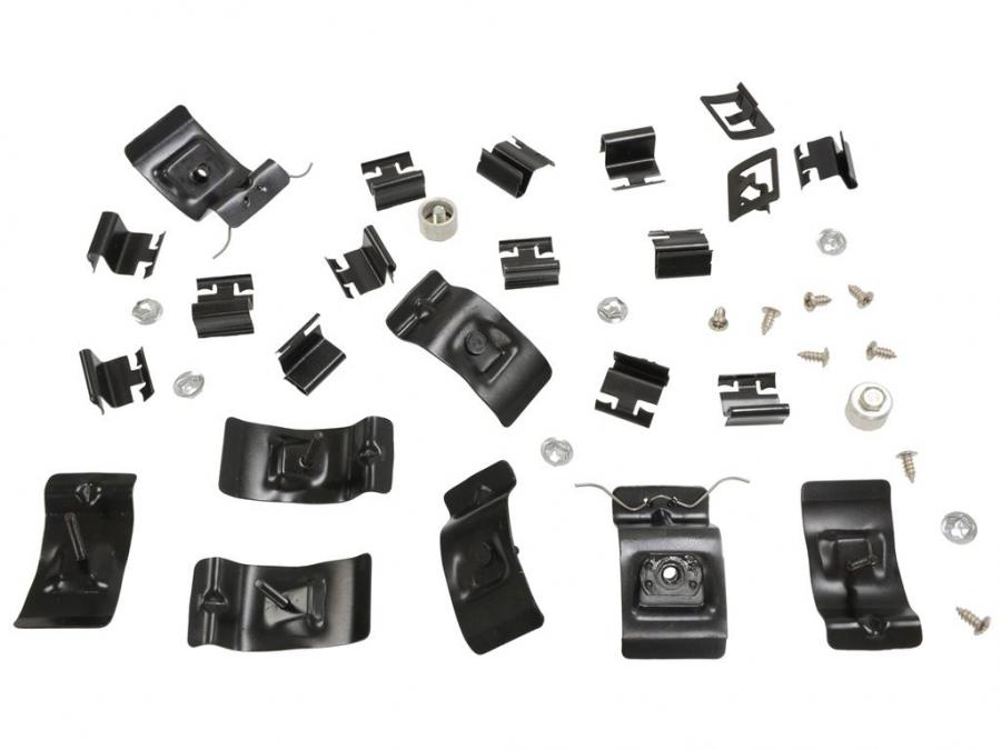 1963 Convertible Windshield Moulding Clips and Screws Deluxe Corvette