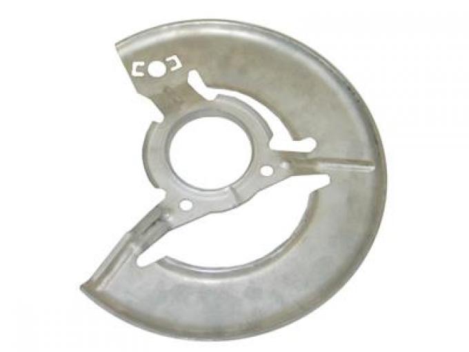 65-67 Brake Splash Shield - Left Front - Correct